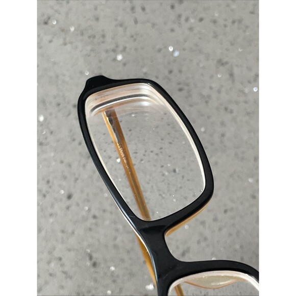 GUESS Eyeglasses Frames ONLY Full Rim Black Gold Tone GU 1301 BLK HNY 51-16 140 - Picture 13 of 13